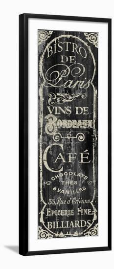 Paris Bistro VII-Color Bakery-Framed Giclee Print