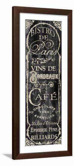 Paris Bistro VII-Color Bakery-Framed Premium Giclee Print