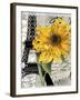 Paris Blanc-Color Bakery-Framed Premium Giclee Print