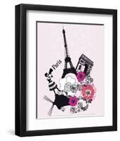 Paris, Blossom Paradise-Émilie Ramon-Framed Art Print