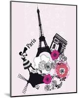 Paris, Blossom Paradise-Émilie Ramon-Mounted Art Print