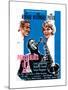 Paris Blues, from Left, Paul Newman, Sidney Poitier, Joanne Woodward, 1961-null-Mounted Giclee Print