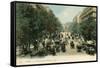 Paris, Boulevard Italiens-null-Framed Stretched Canvas