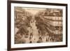 Paris, Boulevard Montmart-null-Framed Art Print