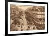 Paris, Boulevard Montmart-null-Framed Art Print
