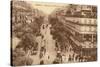 Paris, Boulevard Montmart-null-Stretched Canvas