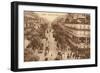 Paris, Boulevard Montmart-null-Framed Art Print