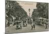 Paris, Boulevard Montmatre. Postcard Sent in 1913-French Photographer-Mounted Giclee Print