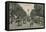 Paris, Boulevard Montmatre. Postcard Sent in 1913-French Photographer-Framed Stretched Canvas