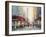 Paris Boulevard-Brent Heighton-Framed Art Print