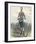 Paris-Brest Race 1891-null-Framed Art Print