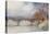 Paris, Bridge, Iena 1908-Yoshio Markino-Stretched Canvas