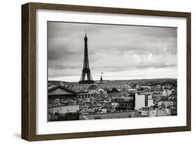 Paris BW I-Erin Berzel-Framed Photographic Print