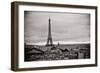 Paris BW II-Erin Berzel-Framed Photographic Print