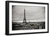 Paris BW II-Erin Berzel-Framed Photographic Print