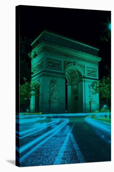 Paris by Night II-Joseph Eta-Stretched Canvas
