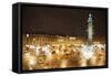 Paris by Night - In the Style of Oil Painting-Philippe Hugonnard-Framed Stretched Canvas