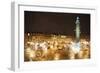 Paris by Night - In the Style of Oil Painting-Philippe Hugonnard-Framed Giclee Print