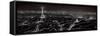 Paris By Night-Alan Blaustein-Framed Stretched Canvas