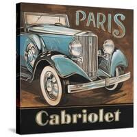 Paris Cabriolet-Gregory Gorham-Stretched Canvas