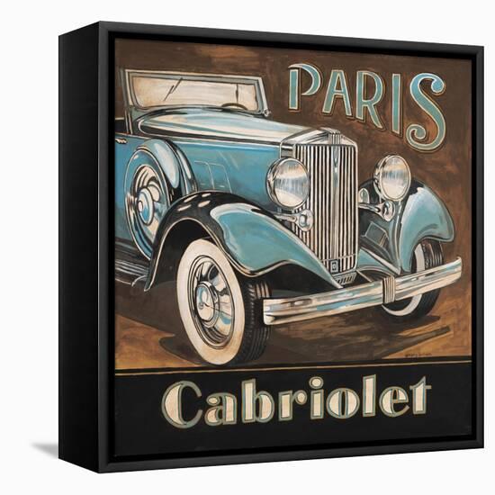 Paris Cabriolet-Gregory Gorham-Framed Stretched Canvas