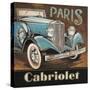 Paris Cabriolet-Gregory Gorham-Stretched Canvas