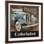 Paris Cabriolet-Gregory Gorham-Framed Art Print