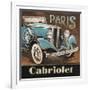 Paris Cabriolet-Gregory Gorham-Framed Art Print