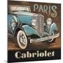 Paris Cabriolet-Gregory Gorham-Mounted Art Print