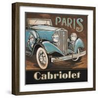 Paris Cabriolet-Gregory Gorham-Framed Art Print