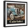 Paris Cabriolet-Gregory Gorham-Framed Art Print