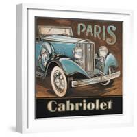 Paris Cabriolet-Gregory Gorham-Framed Art Print