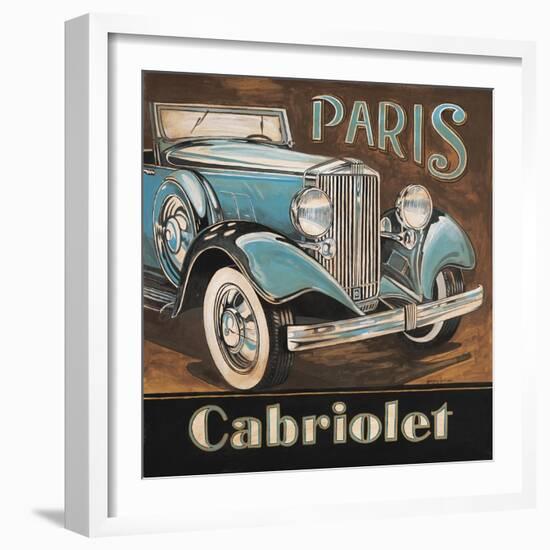 Paris Cabriolet-Gregory Gorham-Framed Art Print