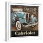 Paris Cabriolet-Gregory Gorham-Framed Art Print