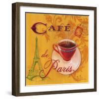 Paris Café-Angela Staehling-Framed Art Print