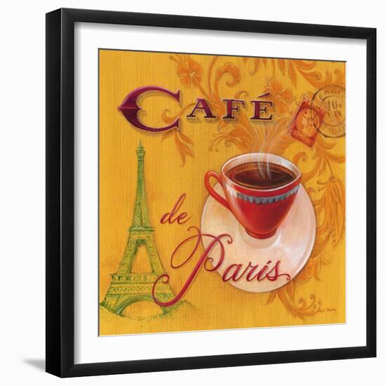 Paris Café-Angela Staehling-Framed Art Print