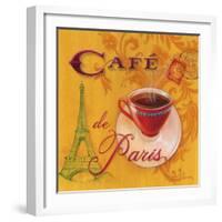 Paris Café-Angela Staehling-Framed Art Print