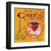 Paris Café-Angela Staehling-Framed Art Print