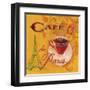 Paris Café-Angela Staehling-Framed Art Print