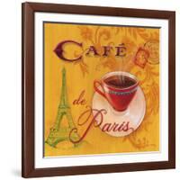 Paris Café-Angela Staehling-Framed Art Print