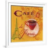 Paris Café-Angela Staehling-Framed Art Print