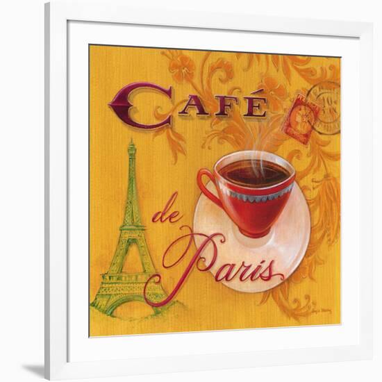 Paris Café-Angela Staehling-Framed Art Print