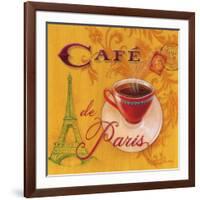 Paris Café-Angela Staehling-Framed Art Print