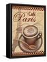 Paris Cafe-Todd Williams-Framed Stretched Canvas