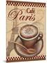 Paris Cafe-Todd Williams-Mounted Art Print