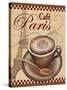 Paris Cafe-Todd Williams-Stretched Canvas