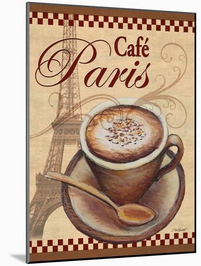 Paris Cafe-Todd Williams-Mounted Art Print