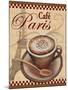 Paris Cafe-Todd Williams-Mounted Art Print