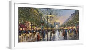 Paris Champs Elysees - Detail-Guy Dessapt-Framed Giclee Print