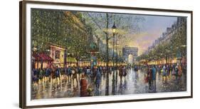 Paris Champs Elysees - Detail-Guy Dessapt-Framed Giclee Print